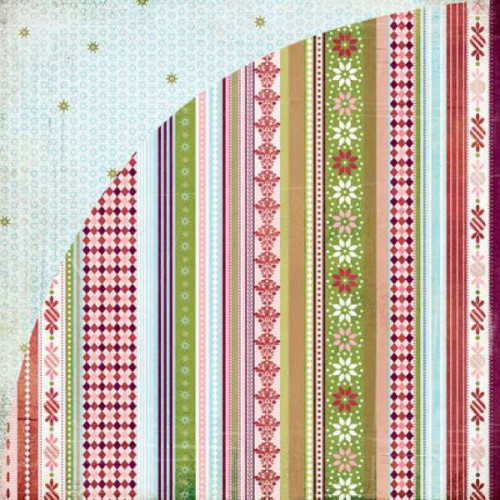 กระดาษ scrapbook BSG-PD Sugar 12x12 (2sides) มีลาย2ด้าน ด้านละแบบให้เลือกใช้ ผลิตในอเมริกา