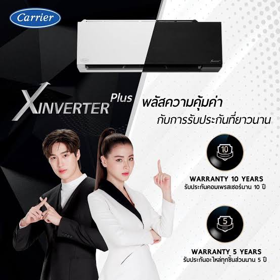 แอร์ติดผนัง CARRIER รุ่น X INVERTER PLUS ( TVAB-B-I Series