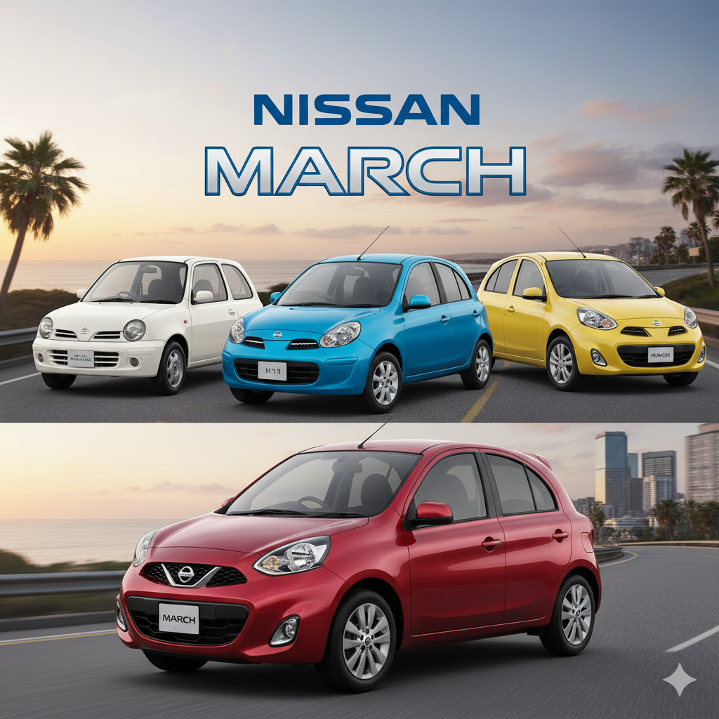 แบตเตอรี่รถยนต์ Nissan MARCH ให้ถูกรุ่น! แนะนำรุ่นแบตฯ ที่เหมาะกับรถคุณ