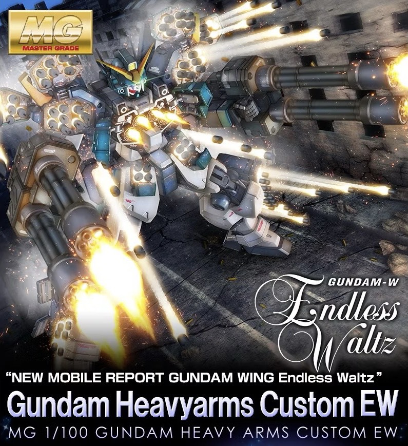 [PRE-ORDER / FEB 69] MG PREMIUM BANDAI Gundam Heavyarms Custom EW
