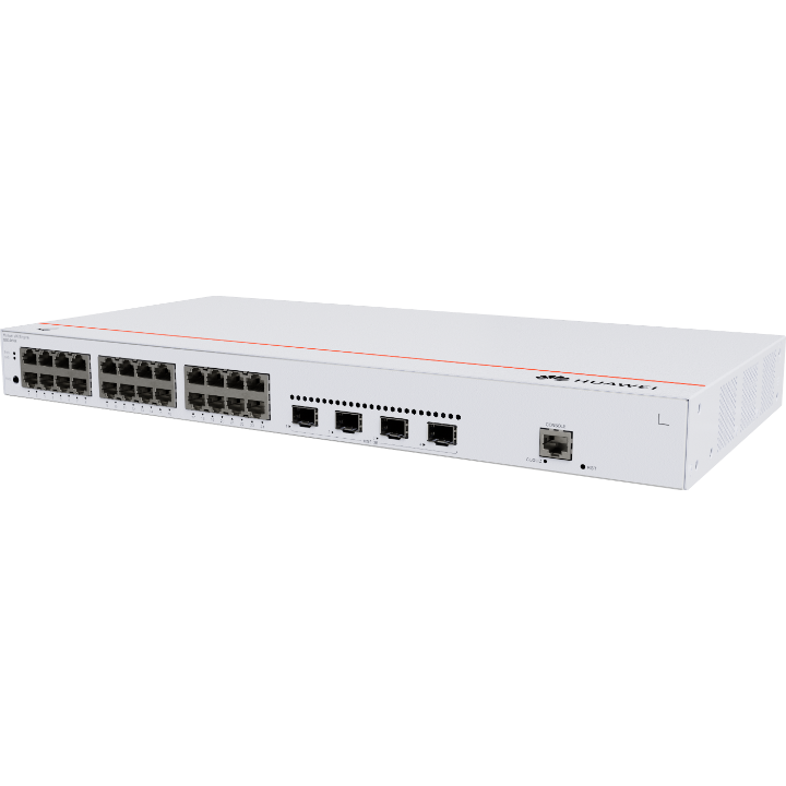 HUAWEI eKit S220-24T4X Layer 2 Switch (24*GE ports, 4*10GE SFP+ ports, built-in AC power)