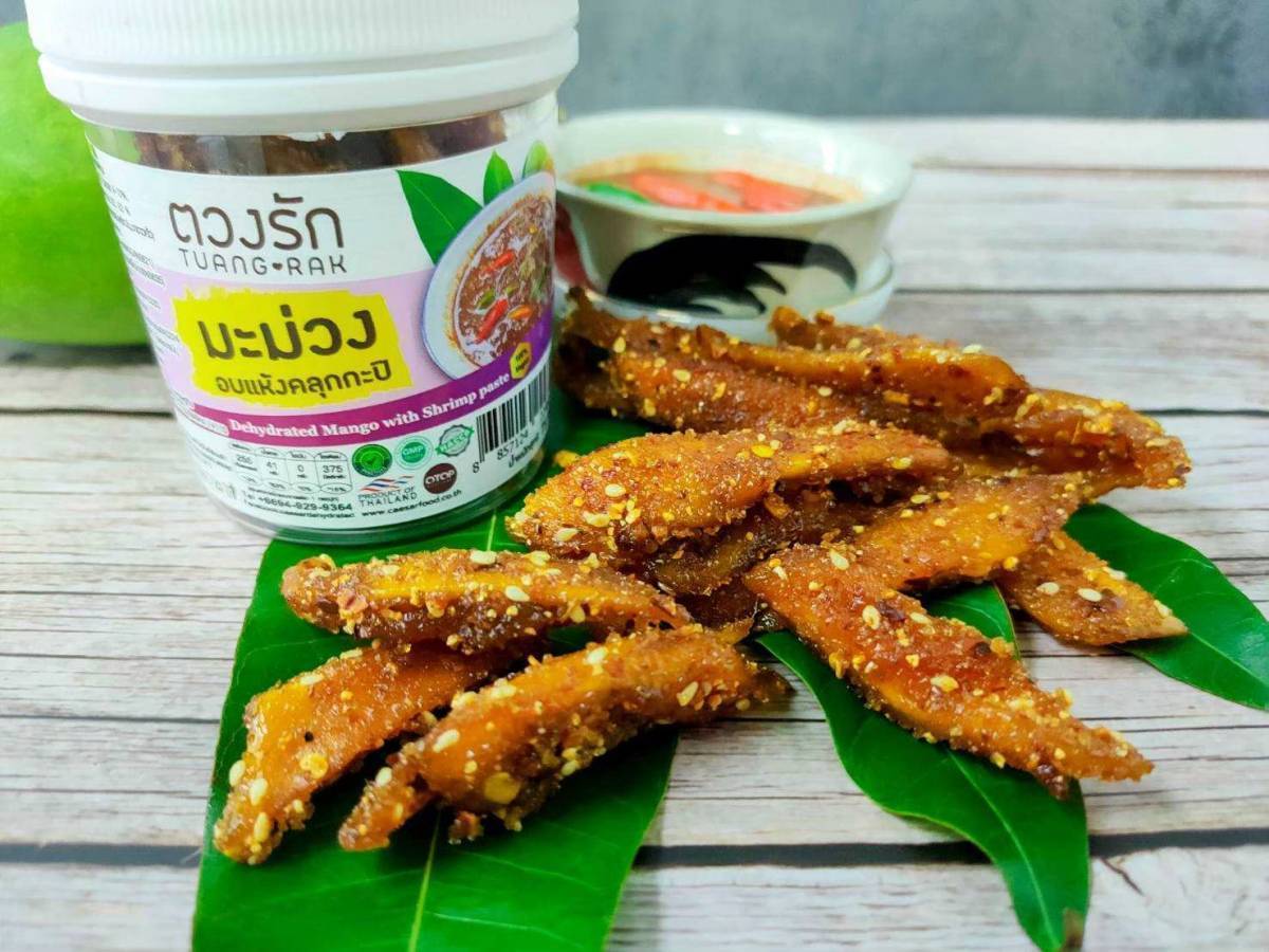 มะม่วงโชคอนันต์คลุกกะปิอบแห้ง 75g