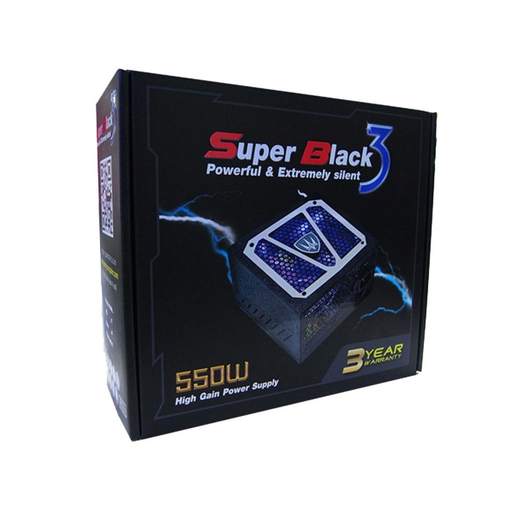 PSU PLENTY ATX550W SATA 12FAN ULTRAV2.3