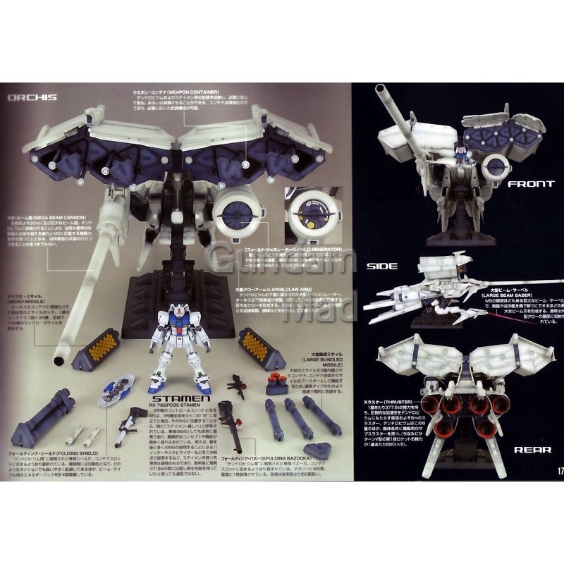 HG BANDAI RX-78 Gundam GP03 Dendrobium