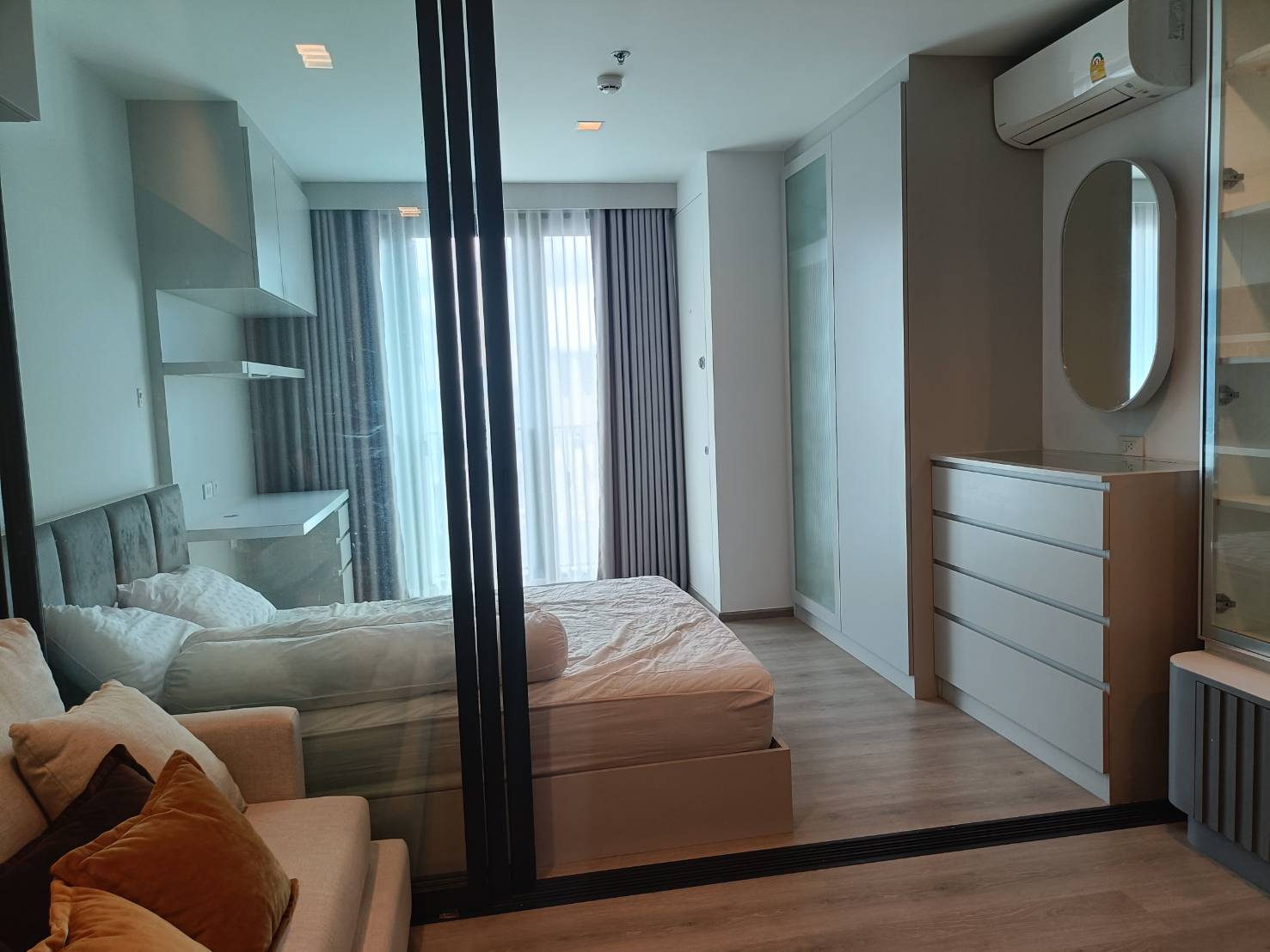 ขาย (For Sale) คอนโด : เดอะ ไลน์ พหลโยธิน อาคาร B (The Line Phahonyothin Park B) ประเภท : 1 ห้องนอน 1 ห้องน้ำ พื้นที่ : 32.5 ตรม.