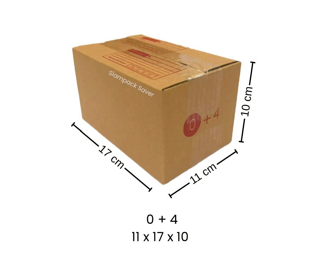 กล่องฝาชน เบอร์ 0+4