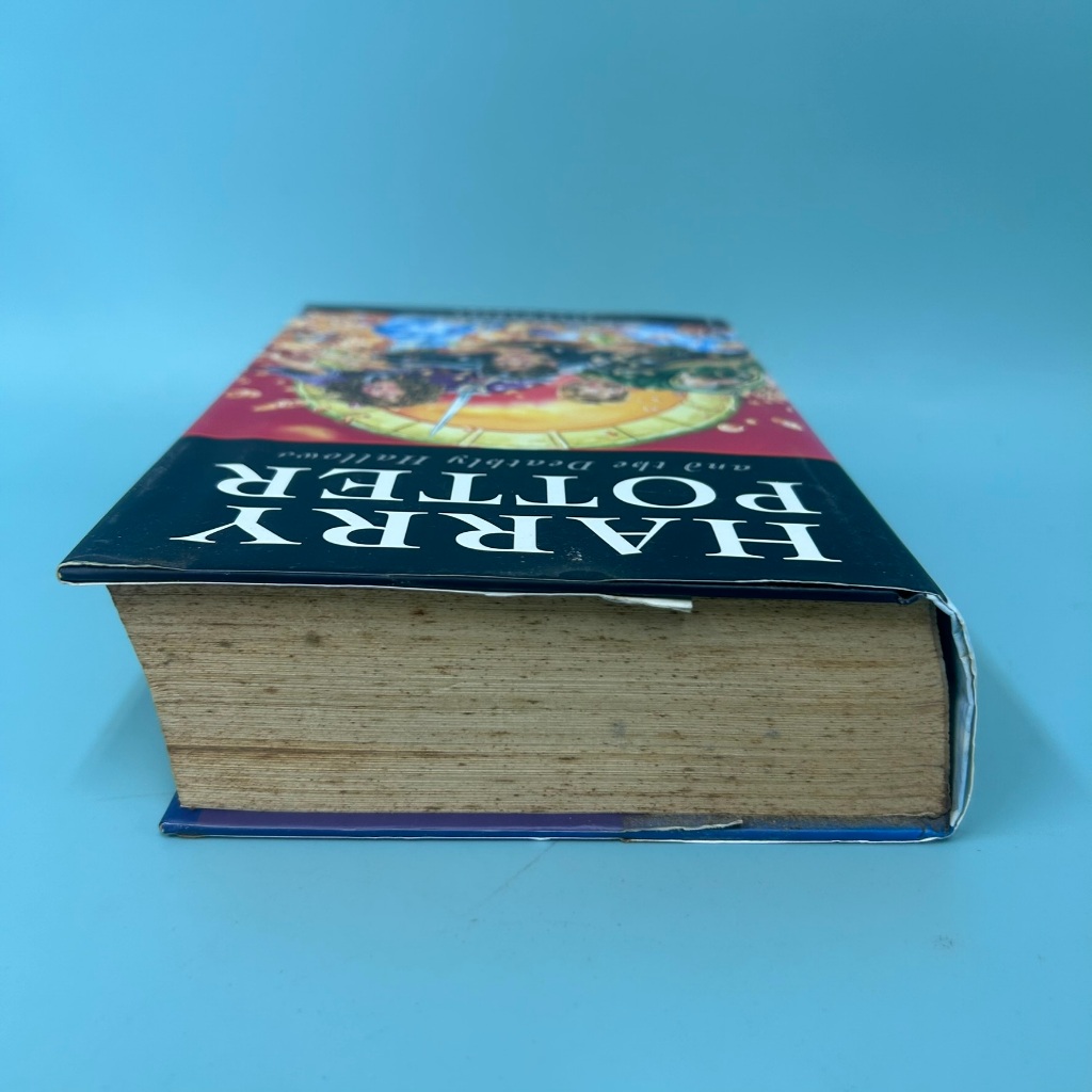 Harry Potter and the Deathly Hallows [Hardcover] First Edition ... Rowling, J.K. (Pre Owned) Fiction