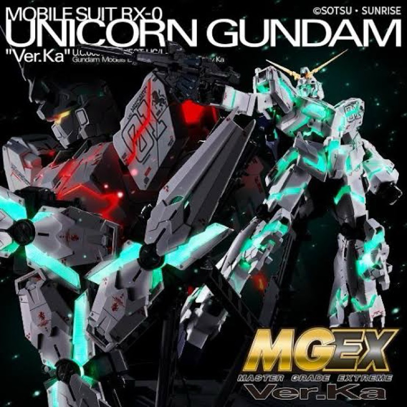 MGEX PREMIUM BANDAI RX-0 Unicorn Gundam 01 ver KA