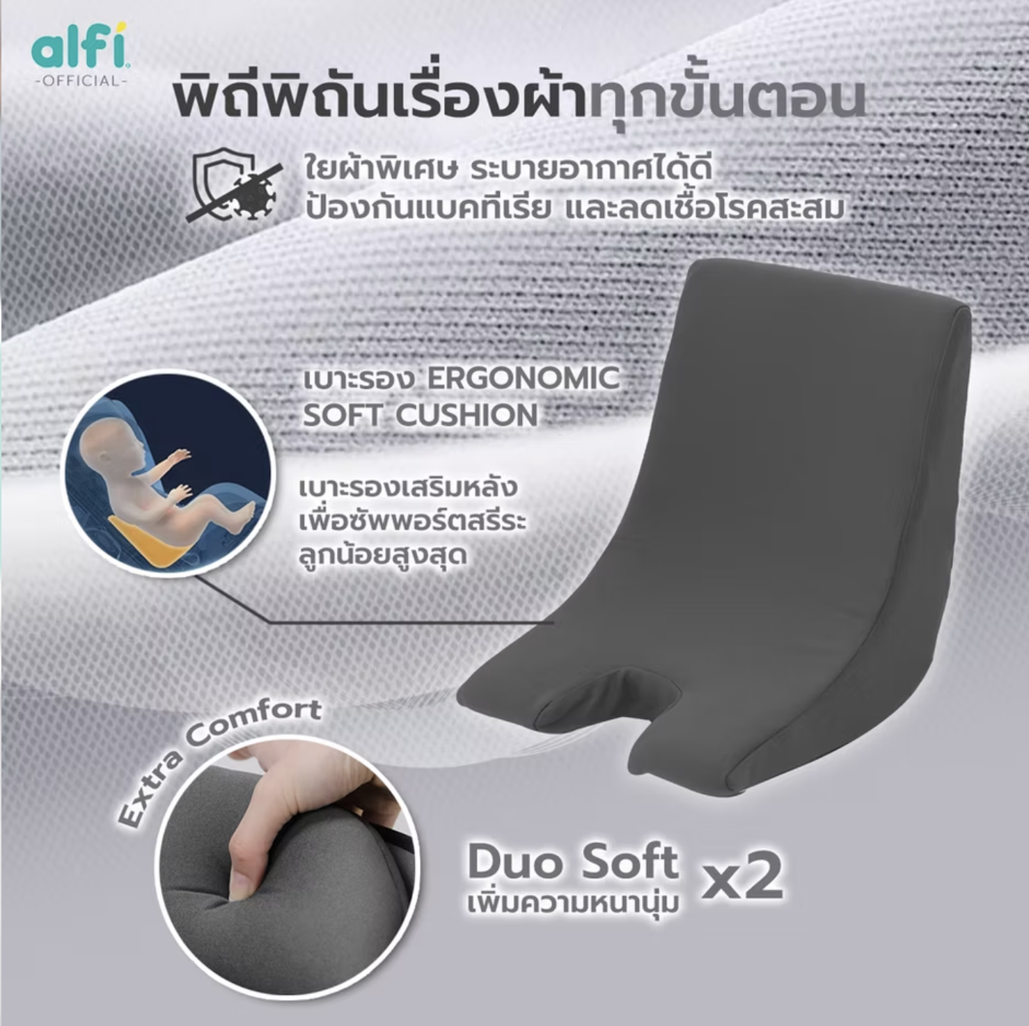 คาร์ซีท ALFI FIJI-7 (แรกเกิด-12 ปี)