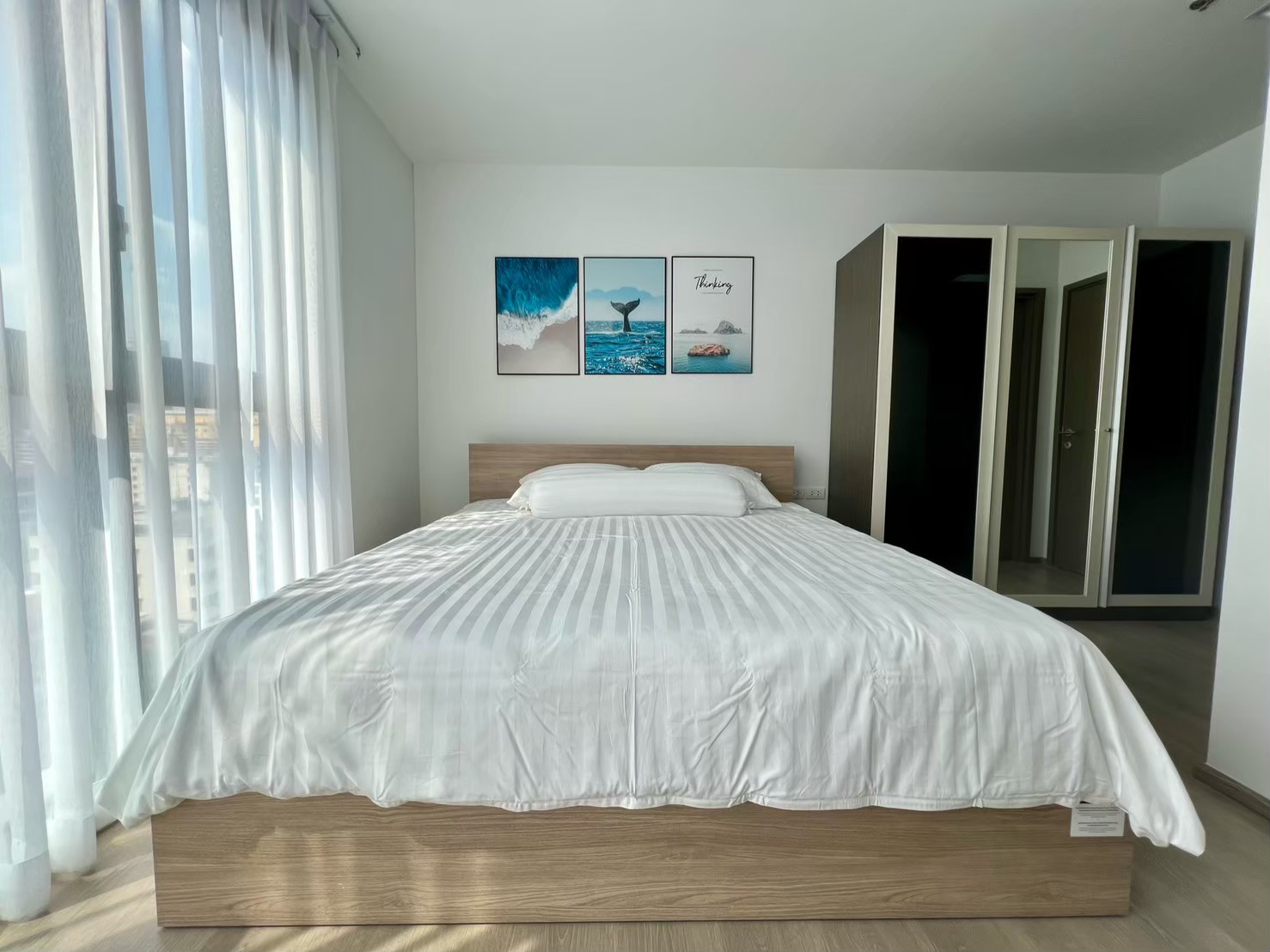 ห้องใหญ่ ราคาถูกสุด !!! ขาย (For Sale) คอนโด : เดอะ ไลน์ พหลโยธิน อาคาร B (The Line Phahonyothin Park B) ประเภท : 2 ห้องนอน 2 ห้องน้ำ พื้นที่ : 60ตรม.