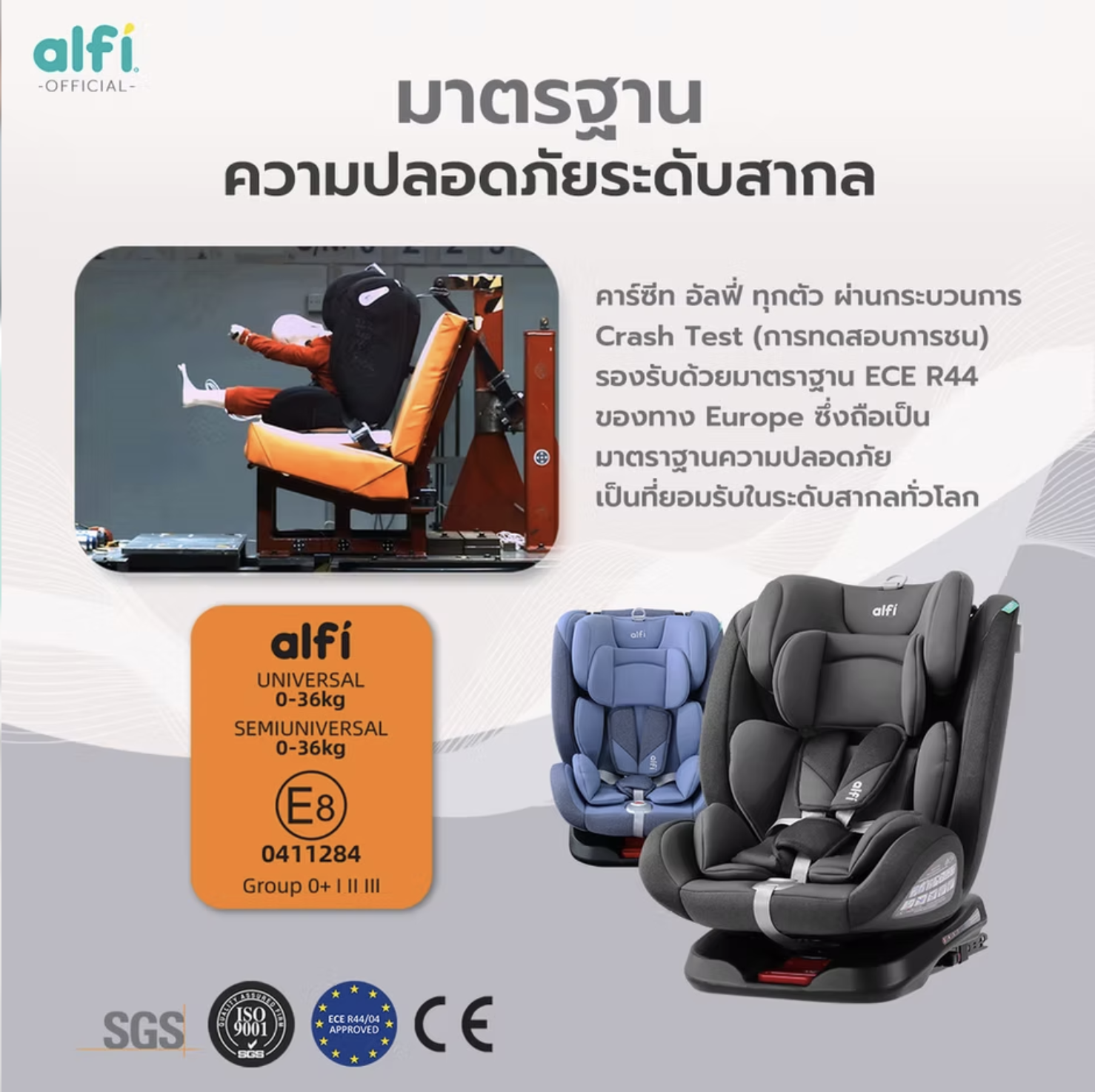 คาร์ซีท ALFI FIJI-7 (แรกเกิด-12 ปี)