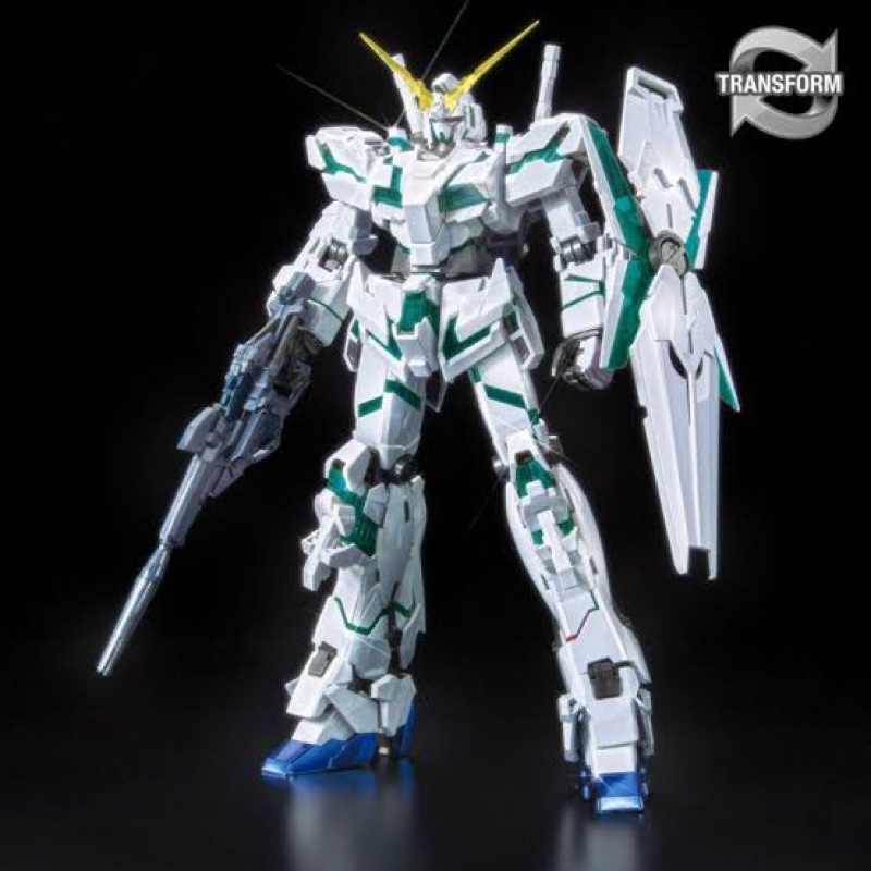 MG BANDAI Gundam Unicorn Titanium Finish Red/Green Frame