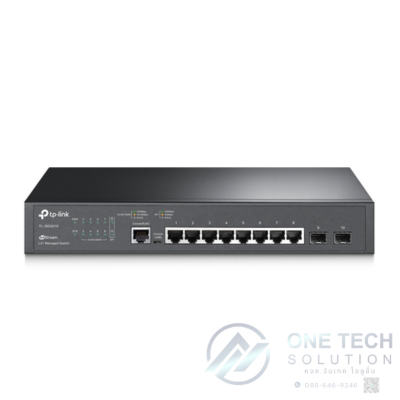 SG3210 JetStream 8-Port Gigabit + 2 SFP Managed Switch