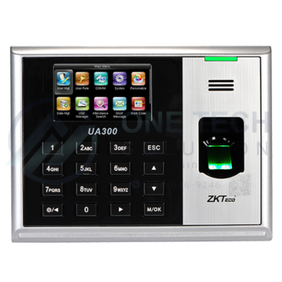 เครื่องสแกนลายนิ้วมือและบัตร รุ่น ZKTeco UA300