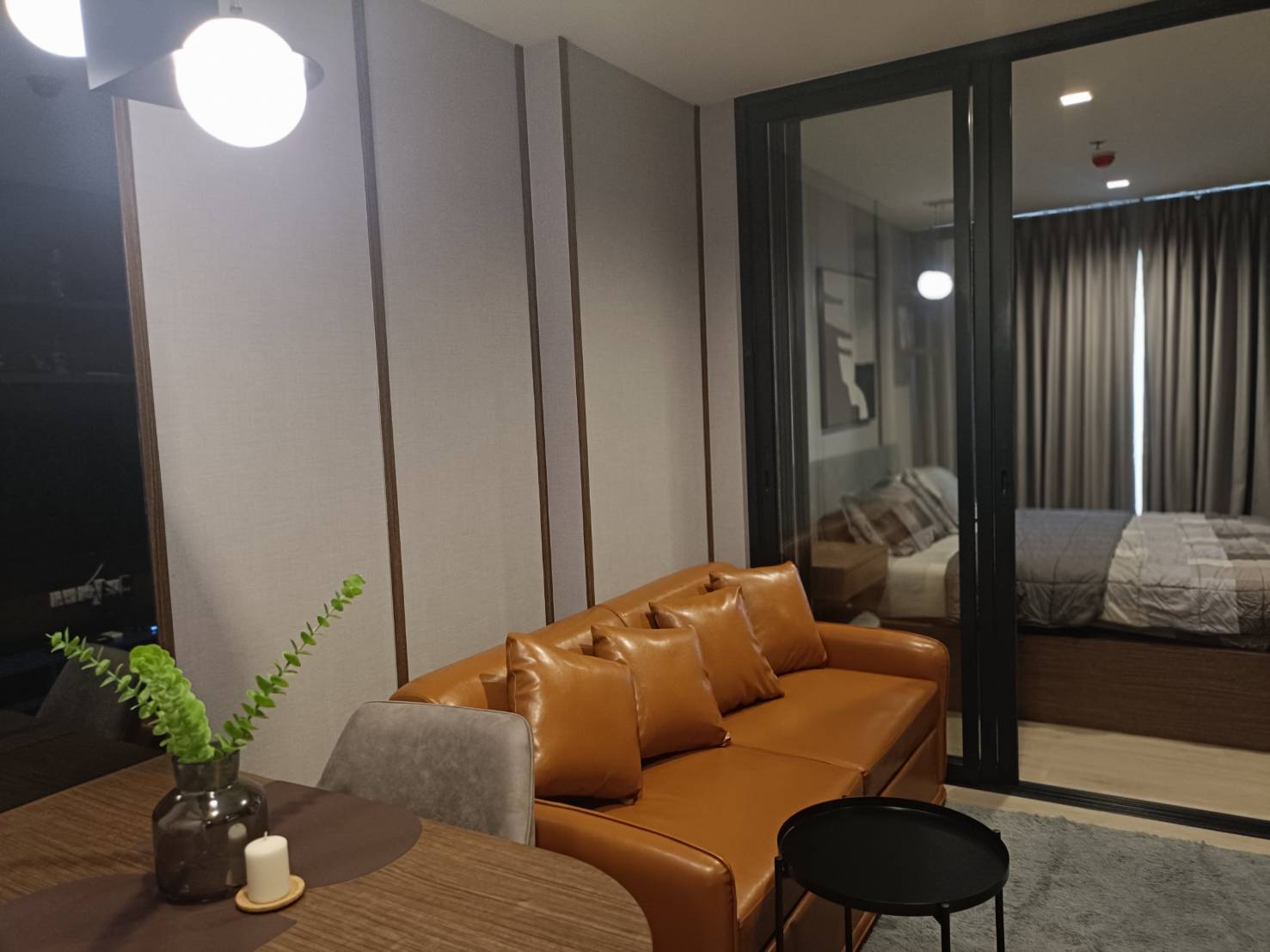 ให้เช่า (For Rent) คอนโด : เดอะ ไลน์ พหลโยธิน อาคาร B ประเภท : 1 ห้องนอน 1ห้องน้ำ พื้นที่ :37.75 ตรม.
