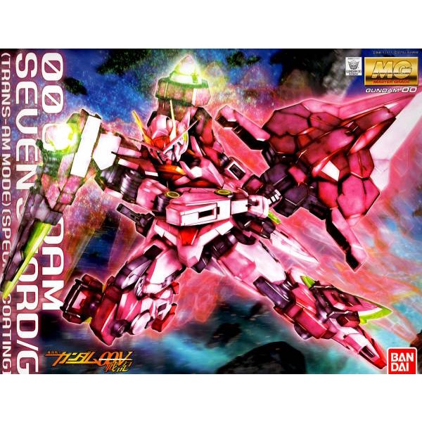 MG PREMIUM BANDAI Gundam OO Seven Sword Transam Mode Special Coating