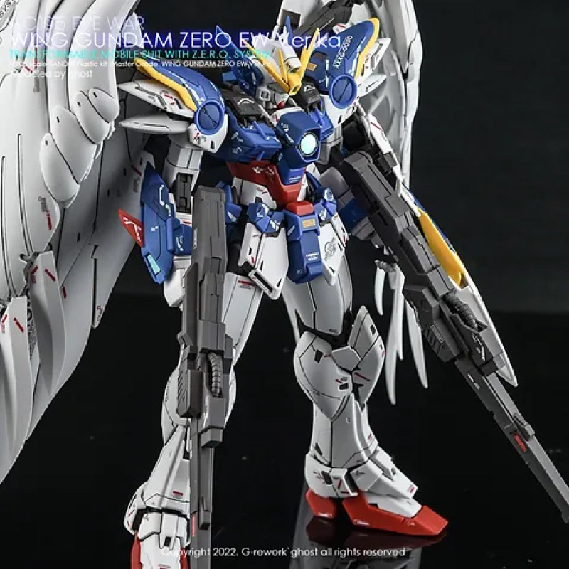 G-Rework Water Decal for MG Gundam Wing Zero ver ka [Premium Water Decal]