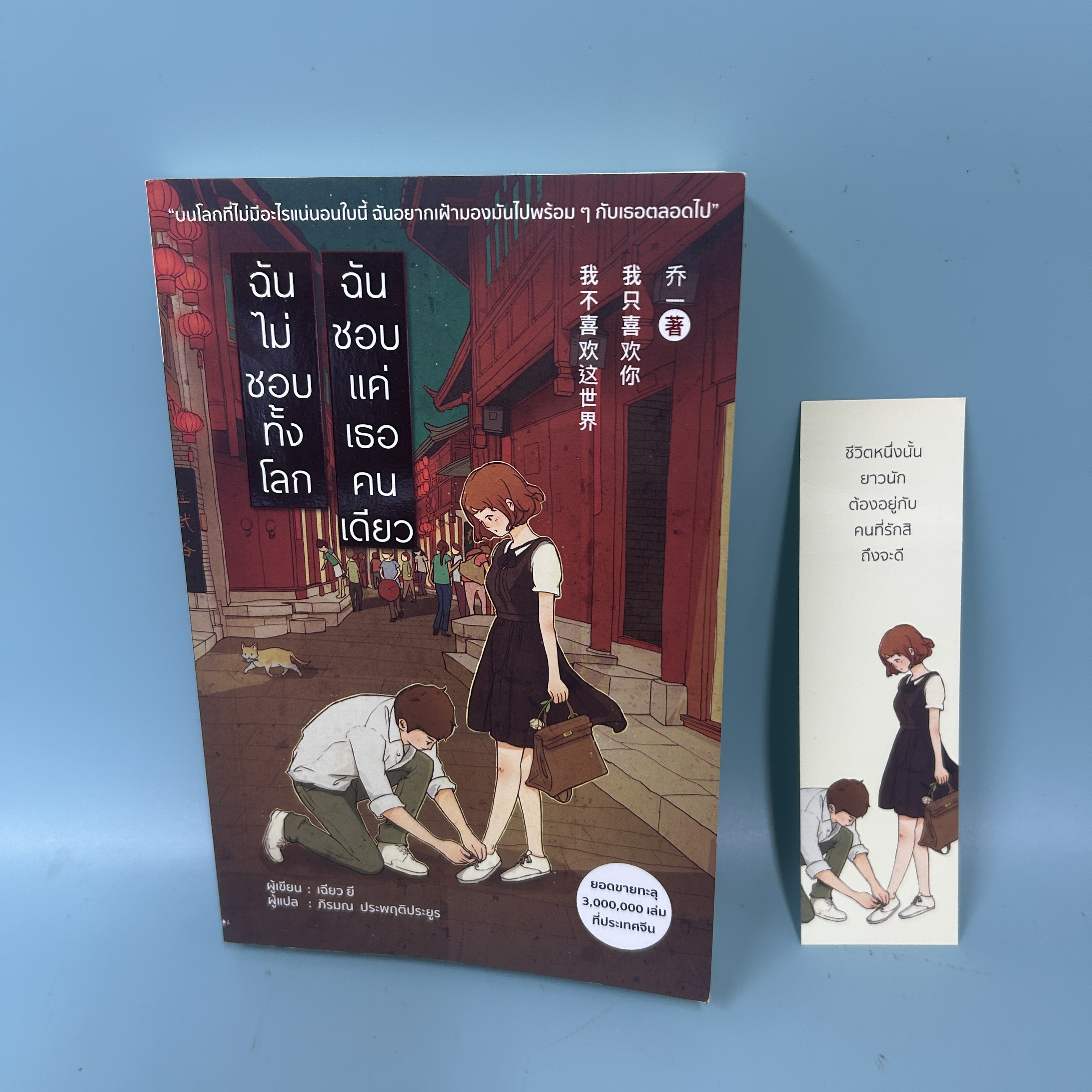 ฉันไม่ชอบทั้งโลก ฉันชอบแค่เธอคนเดียว ฉบับนิยาย ... เฉียวยี (มือสอง) นิยายแปล นิยายจีนแปล