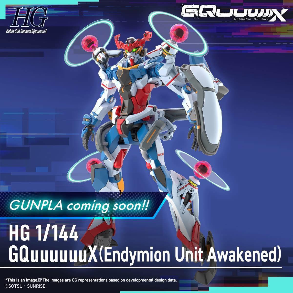 [PRE-ORDER] HG BANDAI GQuuuuuuX (Endymion Unit Awakened)