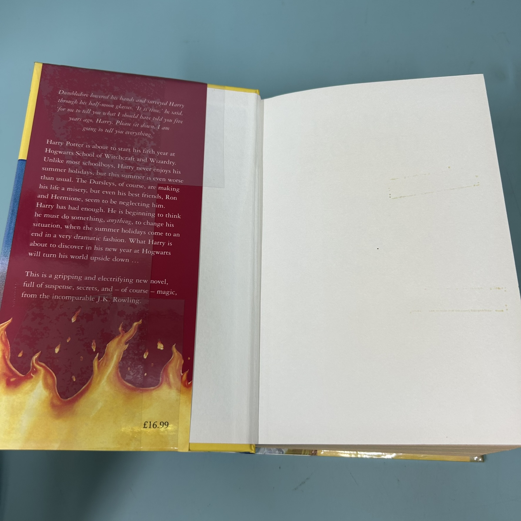 Harry Potter and the Order of the Phoenix / USED / J.K. Rowling / bloomsbury / Fiction Novel