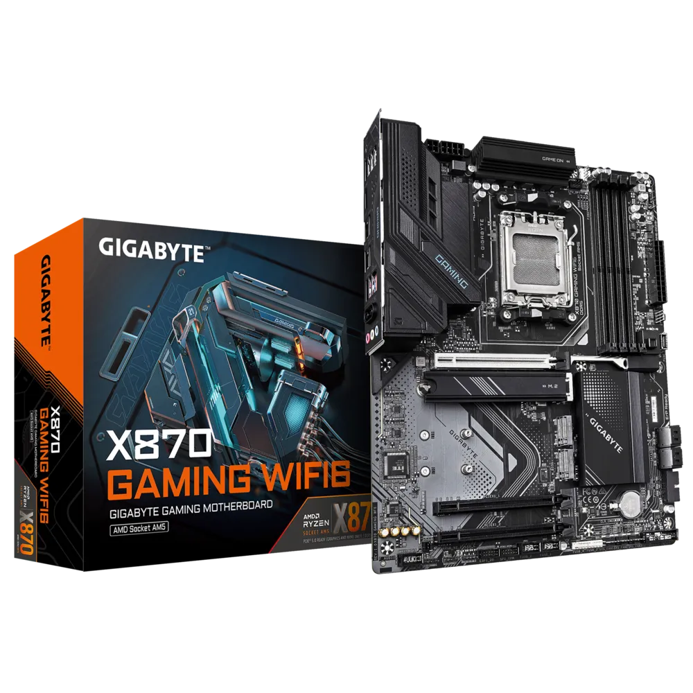 MAINBOARD GIGABYTE X870 GAMING WIFI6 (AM5/DDR5)