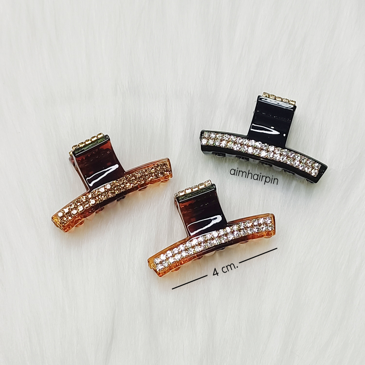 กิ๊บหนีบผม แต่งเพชรแถว - aimhairpin จำหน่ายกิ๊บติดผมเกาหลีแท้ และเครื่องประดับ ยางรัดผม คาดผมแฟชั่น สร้อยคอ ต่างหู