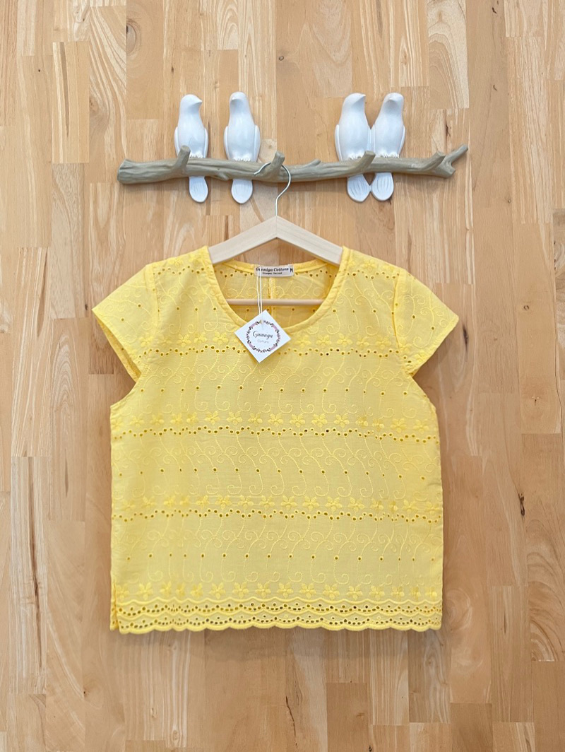 เสื้อฝ้ายคำ สีเหลือง สีไข่ สีฟ้าอ่อนพิกุล สีม่วงพิกุล