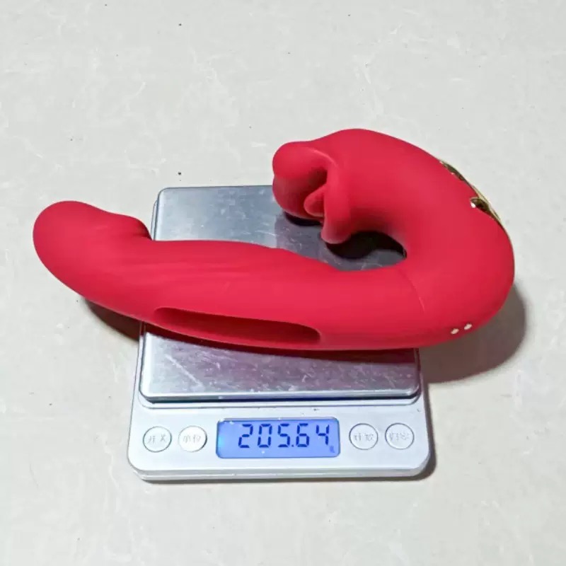 เครื่องนวดลิ้นตบ 3 in 1 Vibrator (ชาร์ตแบตไร้สาย)