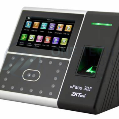 เครื่องสแกนใบหน้า ลายนิ้วมือ และบัตร รุ่น uFace302
