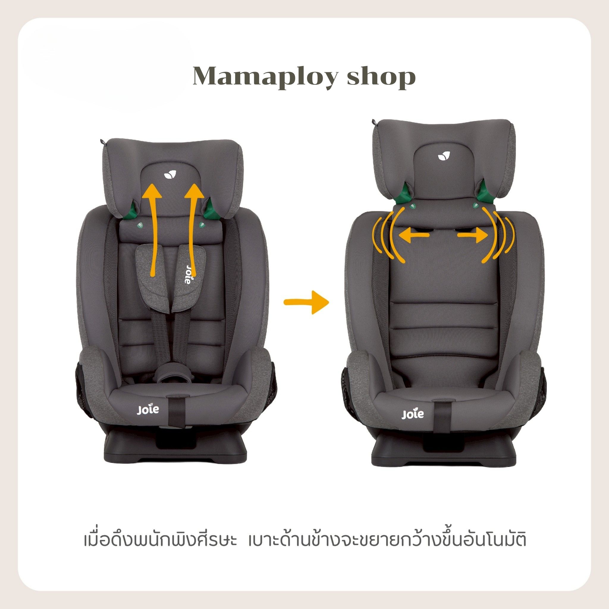 คาร์ซีท Joie Car Seat Fortifi R129