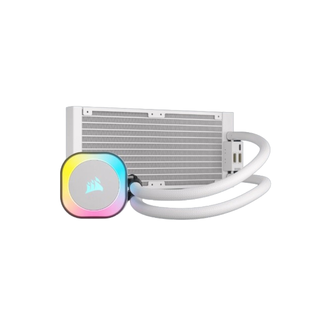 CPU LIQUID COOLER CORSAIR iCUE LINK H100i RGB - WHITE