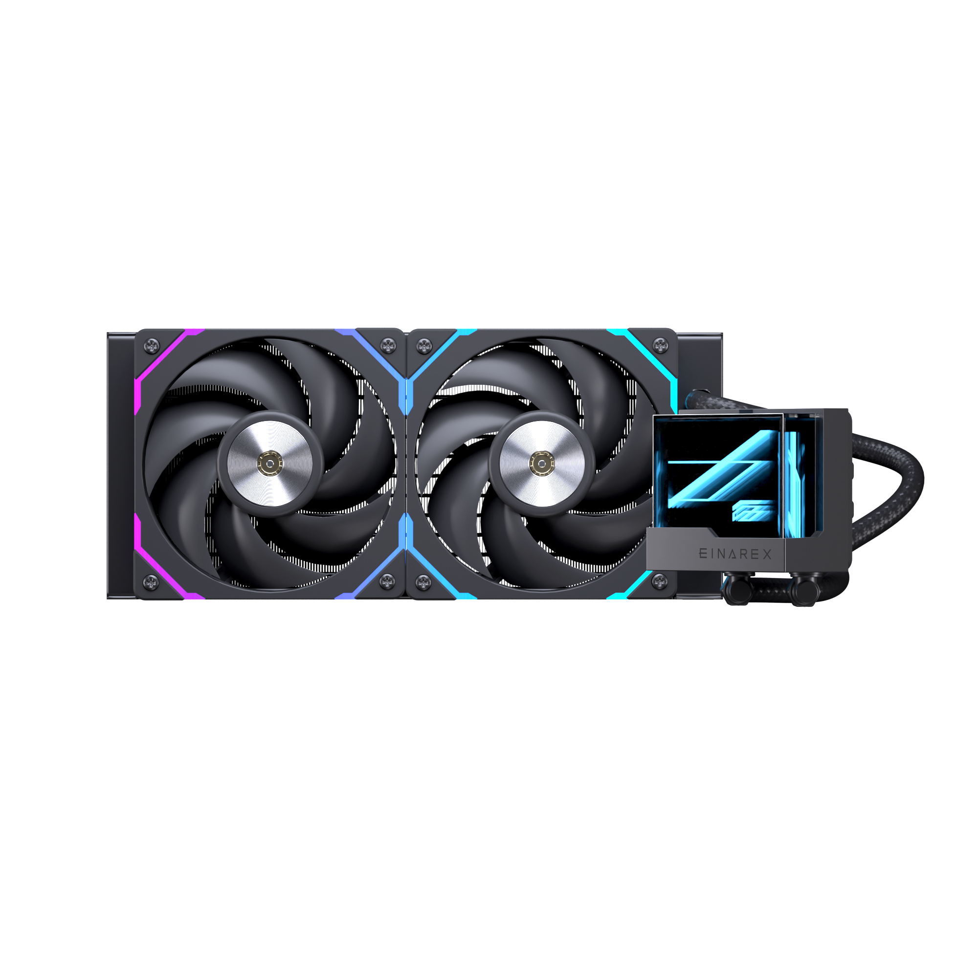 CPU LIQUID COOLER EINAREX VERTEX 240 - BLACK