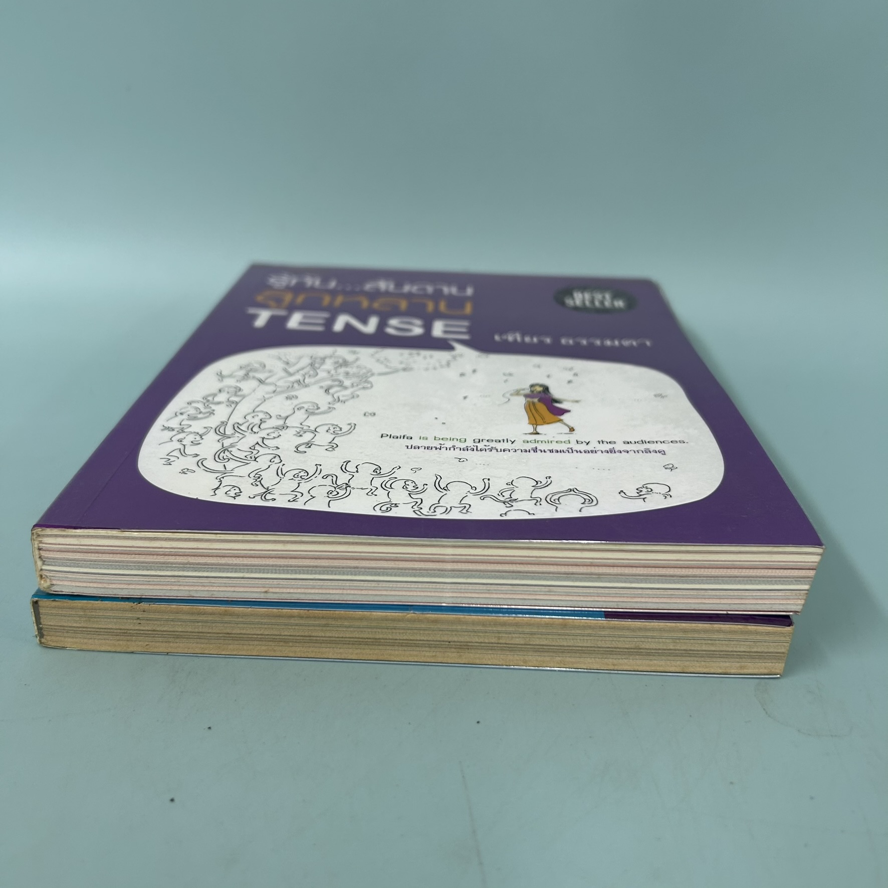 รู้ทัน...สันดาน ลูกหลาน TENSE เล่ม 1-2 / มือสอง / เฑียร ธรรมดา /ลีลาภาษา / เรียนรู้ภาษาต่างประเทศ (ได้ 2 เล่ม)