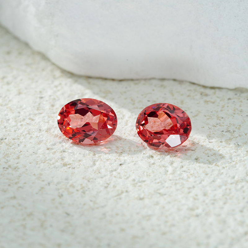 พลอยแซฟไฟร์แพดพาราเดช่าแท้เพาะเลี้ยง