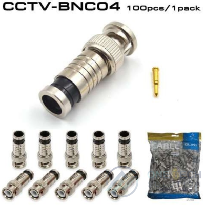 CCTV-BNC04 หัว BNC แบบอัด