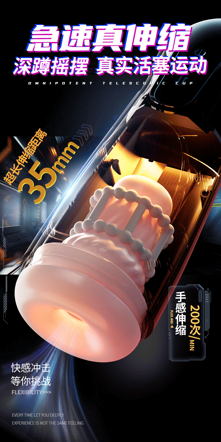 รวมจิ๋มกระป๋องชักออโต้ (ยืด,หด) ปรับแรงปรับสั่นปรับเสียงได้