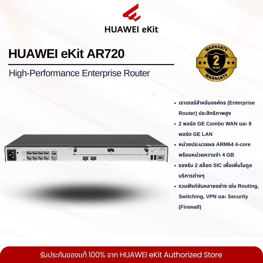 HUAWEI eKit AR720 High-Performance Enterprise Router for Advanced Connectivity