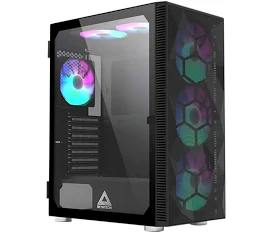 CASE PLENTY GL210M FIX RANIBOW - BLACK (FANx3)