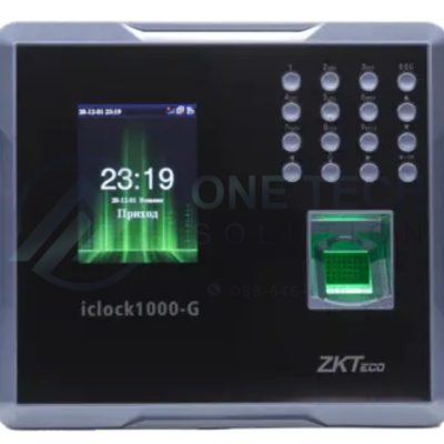 เครื่องสแกนลายนิ้วมือและบัตร รุ่น iClock1000-G