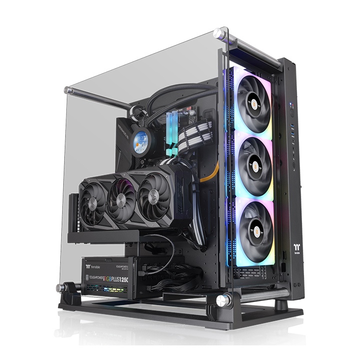 CASE THERMALTAKE CORE P3 TG PRO - BLACK (E-ATX)