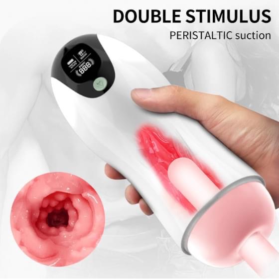 จิ๋มกระป๋องรุ่น FOX แบบชักออโต้อัตโนมัติชาร์จแบต(ปรับ 8 ระดับ,มีเสียงคราง)