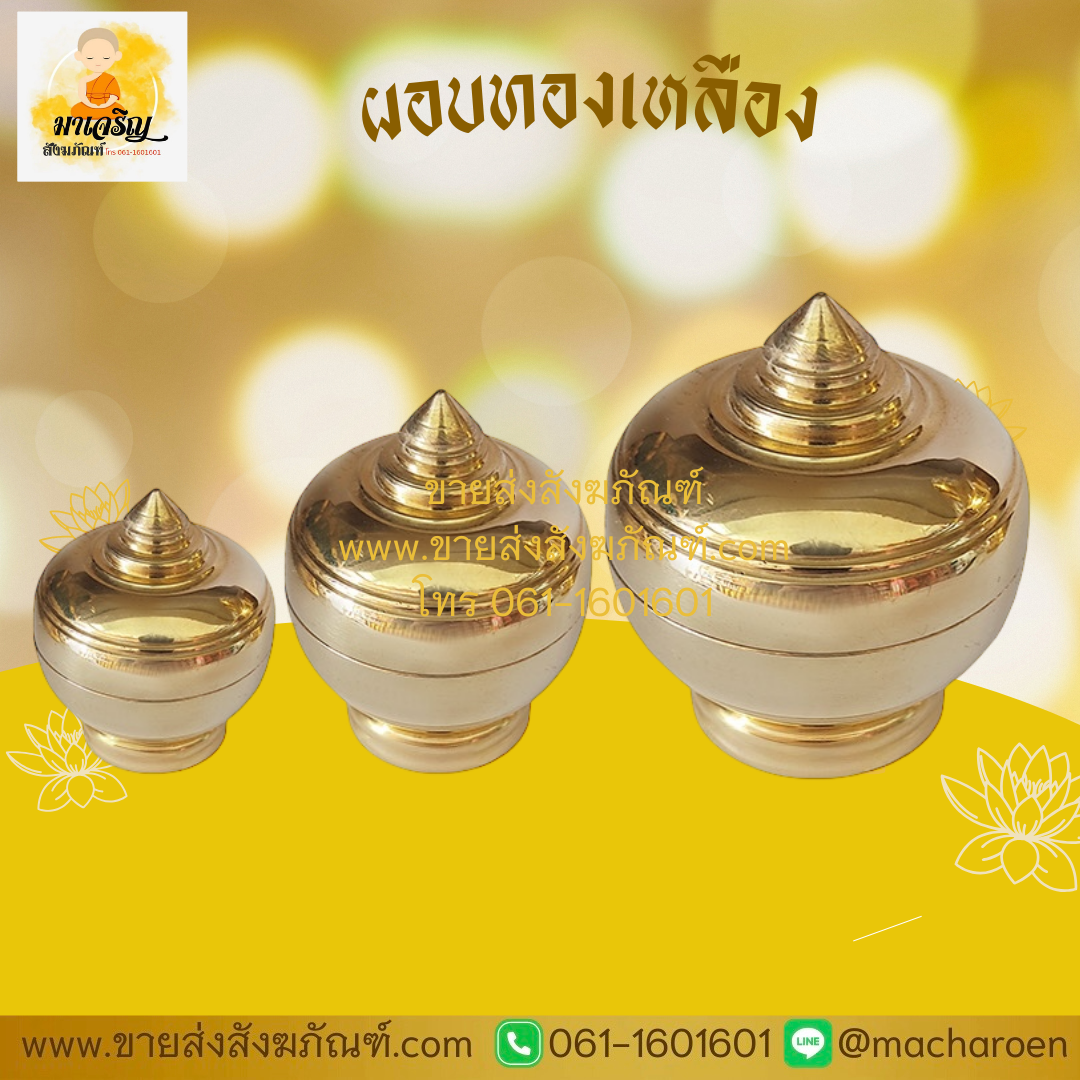 [ขายส่ง] ผอบทองเหลือง (บรรจุ 1 ชิ้น)