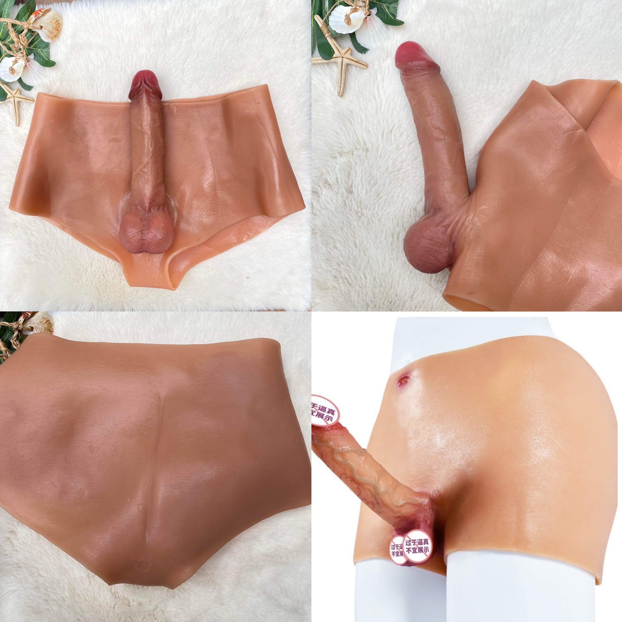 กางเกงทอมเนื้อเหมือนจริง(ใส่ได้ตั้งแต่เอว 24- 40,45++)