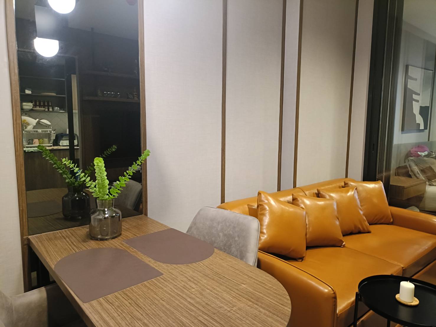 ให้เช่า (For Rent) คอนโด : เดอะ ไลน์ พหลโยธิน อาคาร B ประเภท : 1 ห้องนอน 1ห้องน้ำ พื้นที่ :37.75 ตรม.