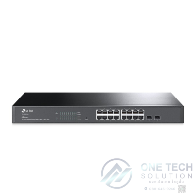 SG2218 JetStream 16-Port Gigabit + 2 SFP Smart Switch