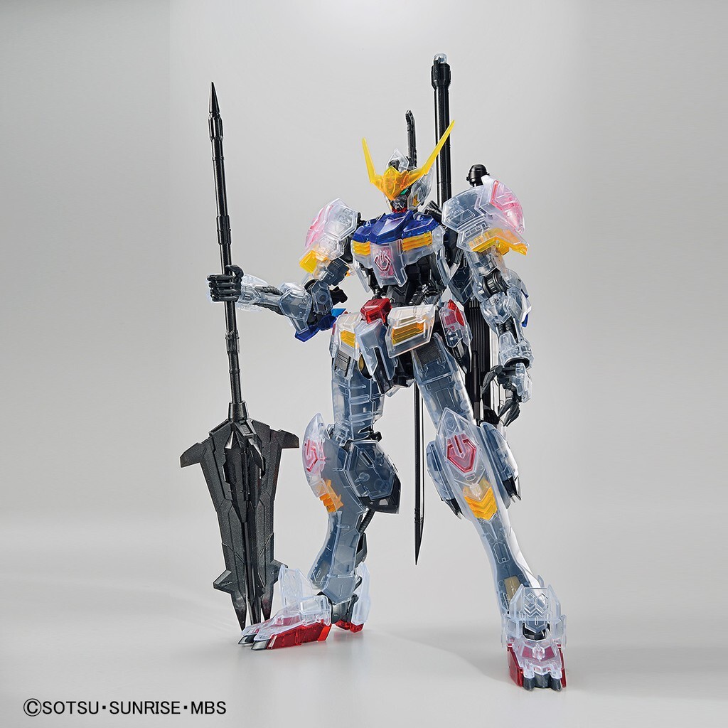 MG PREMIUM BANDAI ASW-G-08 Gundam Barbatos (Gundam Base Limited Clear Color)