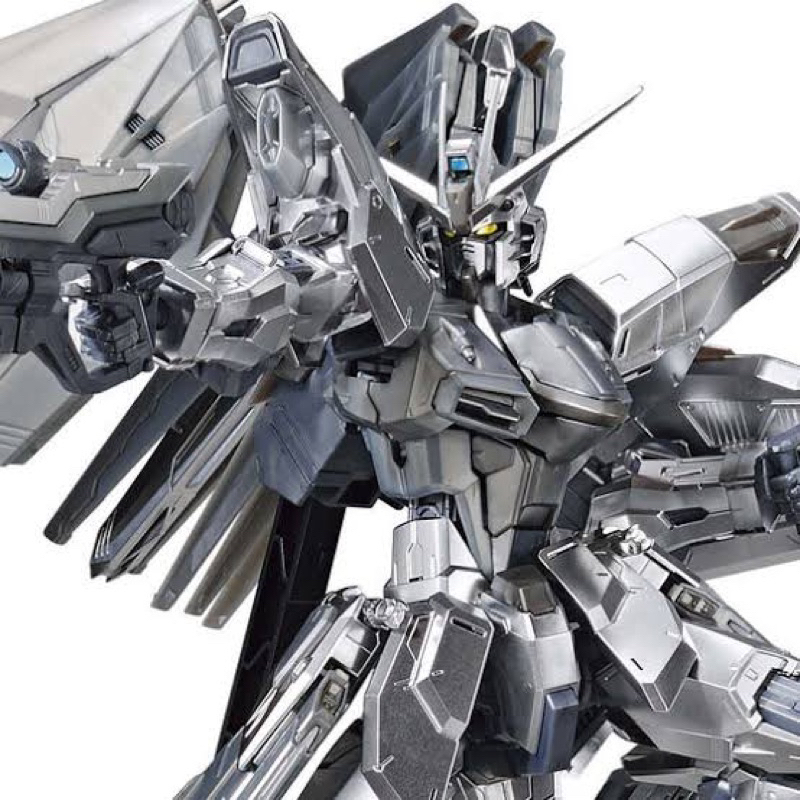 MG P BANDAI Gundam Freedom 2.0 Silver Coating GB LIMITED