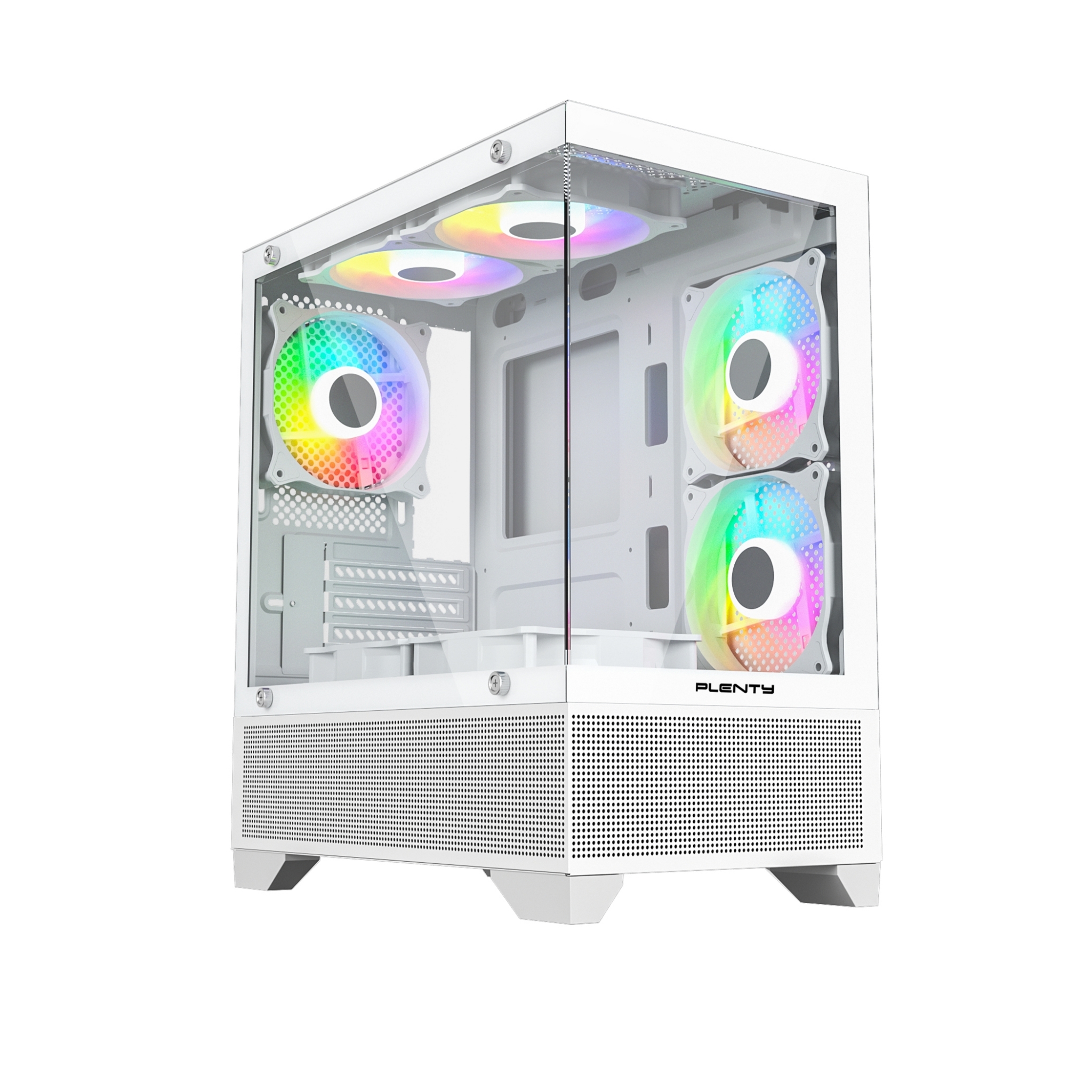 CASE PLENTY GL210M FIX RANIBOW - WHITE (FAN X3)