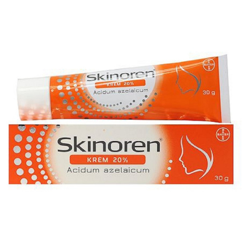 Skinoren สกินอเรน สำหรับสิวทั้งอักเสบและไม่อักเสบ รักษาฝ้า และรอยดำ ขนาด 30 กรัม