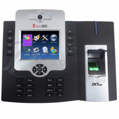 เครื่องสแกนลายนิ้วมือและบัตร รุ่น iClock880